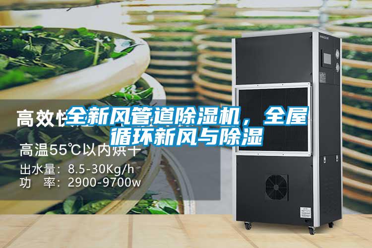 全新風管道除濕機，全屋循環新風與除濕