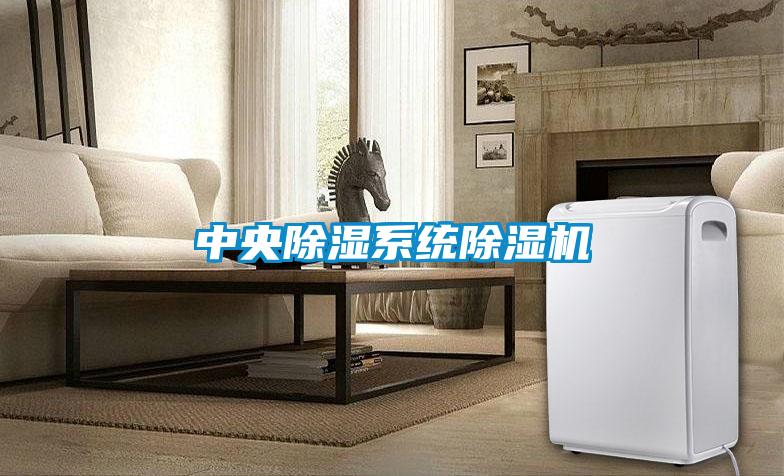 中央除濕系統除濕機