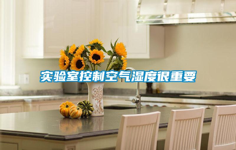 實驗室控制空氣濕度很重要