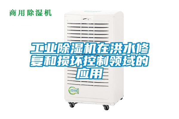工業(yè)除濕機(jī)在洪水修復(fù)和損壞控制領(lǐng)域的應(yīng)用