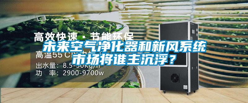 未來空氣凈化器和新風系統市場將誰主沉浮?