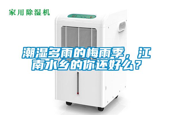 潮濕多雨的梅雨季，江南水鄉的你還好么？