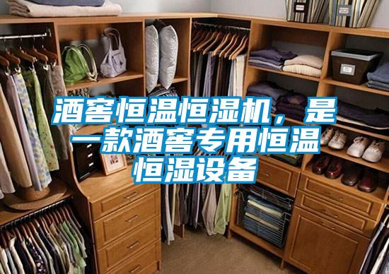 酒窖恒溫恒濕機，是一款酒窖專用恒溫恒濕設備