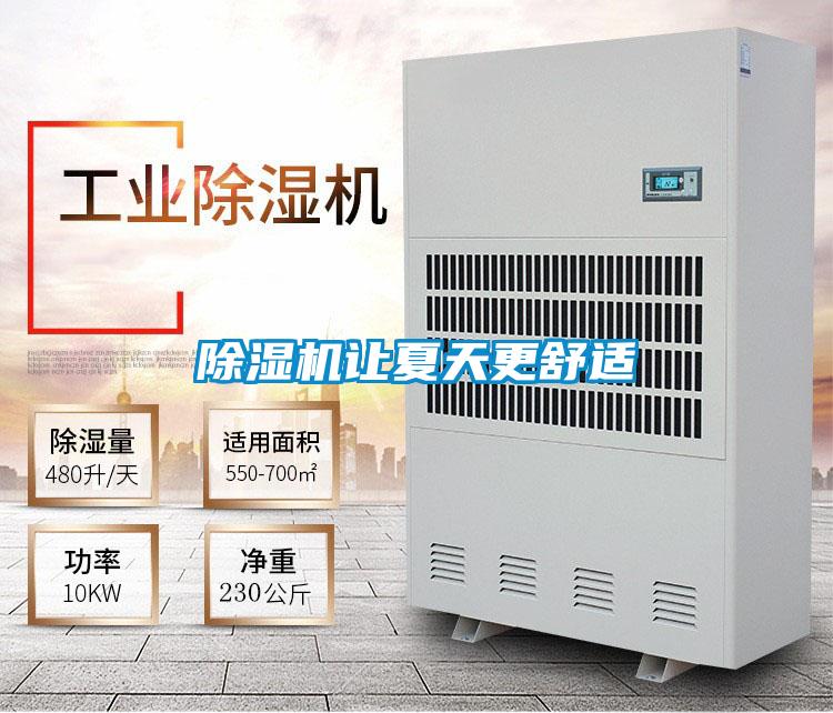 除濕機讓夏天更舒適