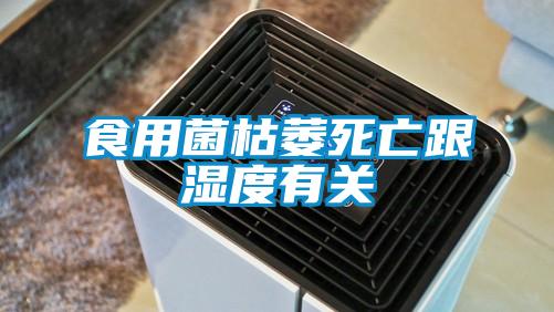 食用菌枯萎死亡跟濕度有關