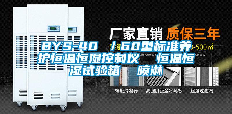 BYS-40 ／60型標準養護恒溫恒濕控制儀  恒溫恒濕試驗箱  噴淋
