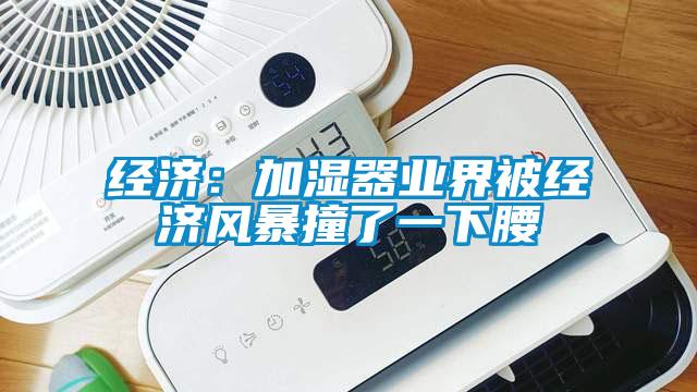 經濟：加濕器業界被經濟風暴撞了一下腰