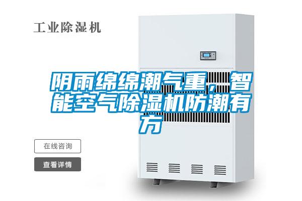 陰雨綿綿潮氣重，智能空氣除濕機防潮有方