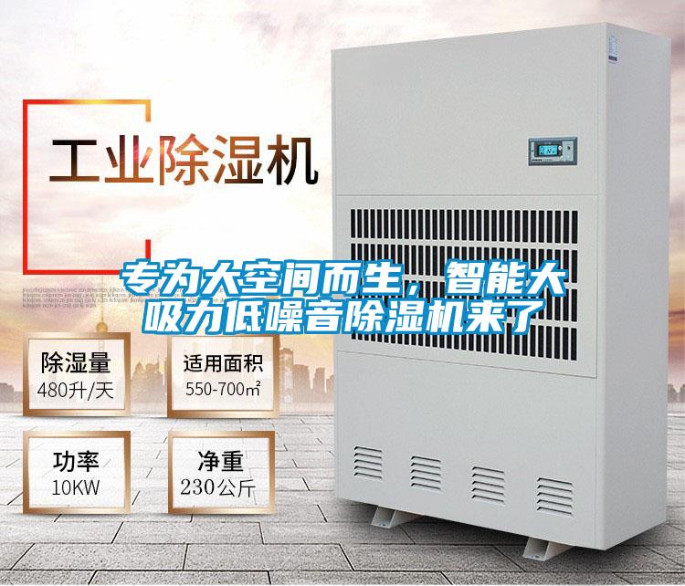 專為大空間而生，智能大吸力低噪音除濕機來了