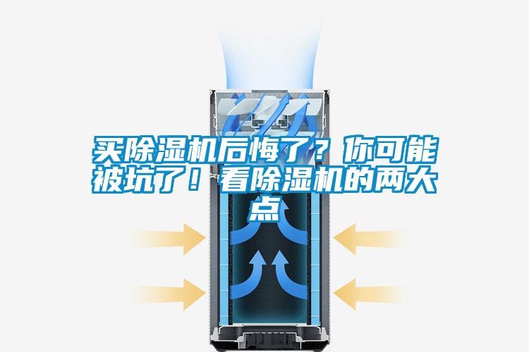 買除濕機后悔了?你可能被坑了!看除濕機的兩大點