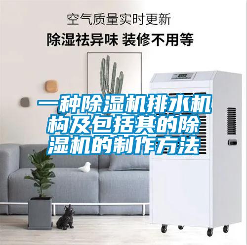 一種除濕機排水機構及包括其的除濕機的制作方法