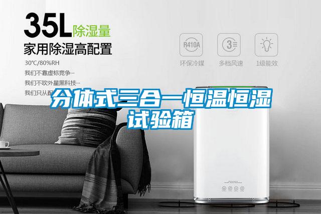 分體式三合一恒溫恒濕試驗箱