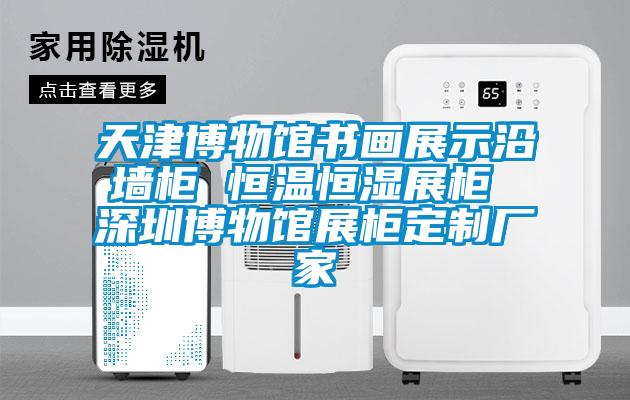 天津博物館書畫展示沿墻柜 恒溫恒濕展柜 深圳博物館展柜定制廠家