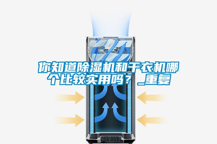 你知道除濕機和干衣機哪個比較實用嗎？_重復