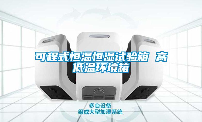 可程式恒溫恒濕試驗(yàn)箱 高低溫環(huán)境箱