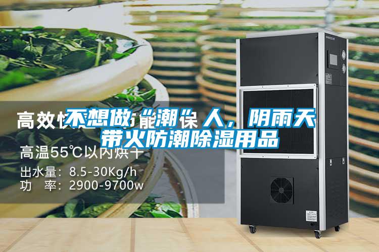 不想做“潮”人，陰雨天帶火防潮除濕用品