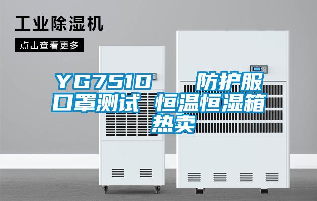 YG751D   防護服口罩測試 恒溫恒濕箱  熱賣