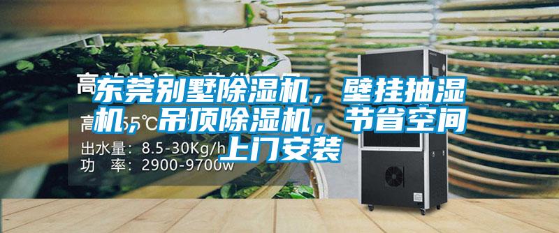 東莞別墅除濕機，壁掛抽濕機，吊頂除濕機，節省空間上門安裝