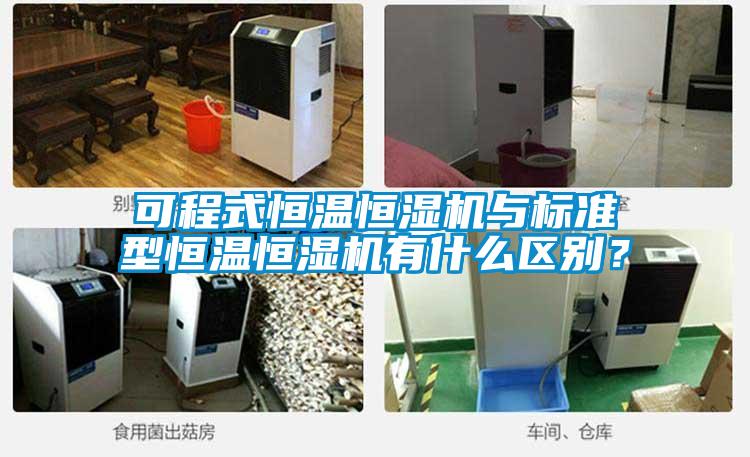 可程式恒溫恒濕機與標準型恒溫恒濕機有什么區別？