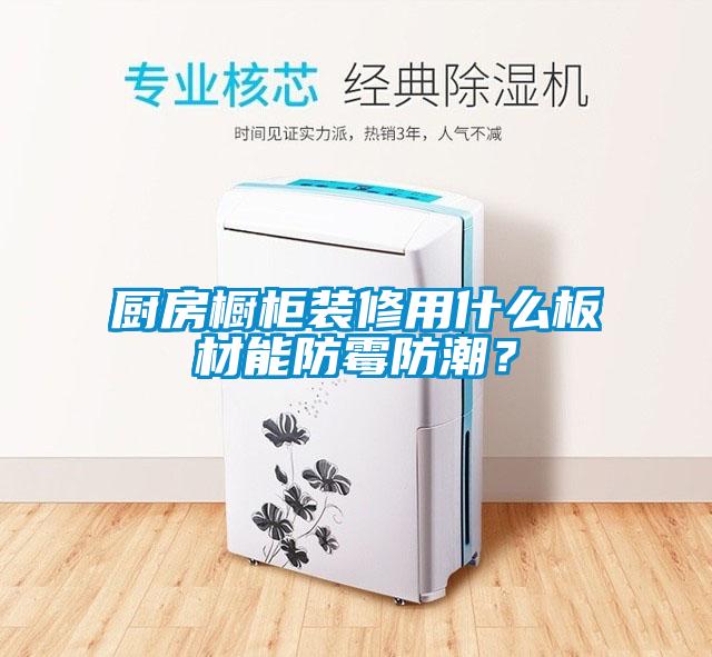 廚房櫥柜裝修用什么板材能防霉防潮？