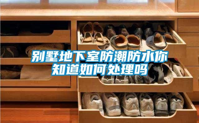 別墅地下室防潮防水你知道如何處理嗎