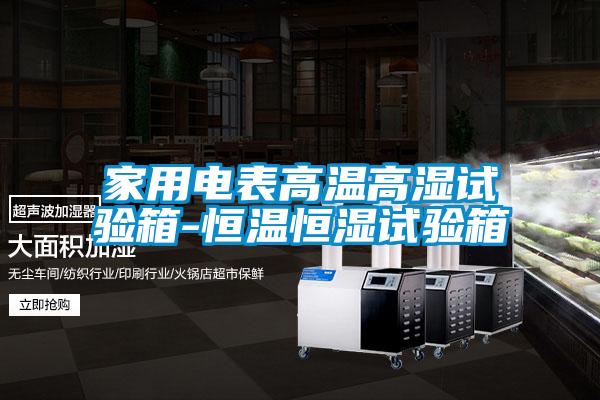 家用電表高溫高濕試驗(yàn)箱-恒溫恒濕試驗(yàn)箱