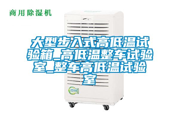 大型步入式高低溫試驗箱_高低溫整車試驗室_整車高低溫試驗室