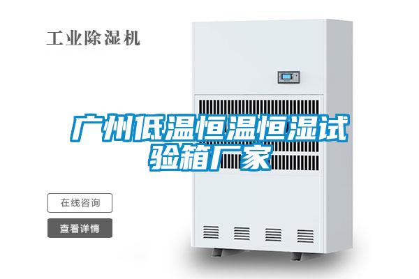 廣州低溫恒溫恒濕試驗(yàn)箱廠家