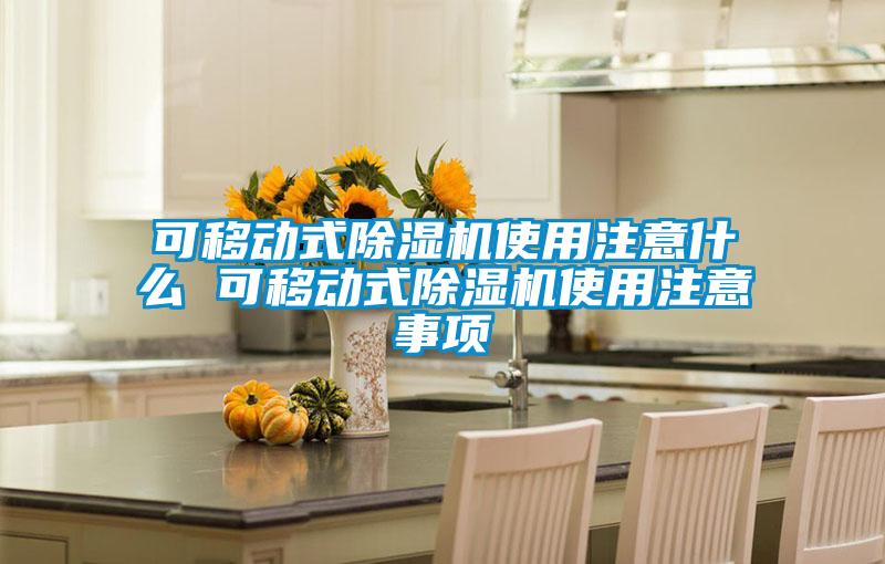 可移動式除濕機使用注意什么 可移動式除濕機使用注意事項