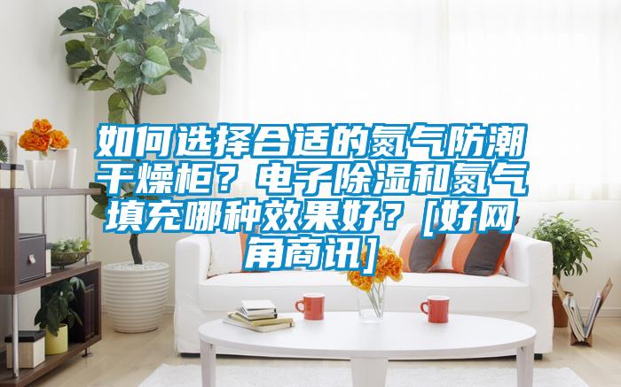 如何選擇合適的氮?dú)夥莱备稍锕瘢侩娮映凉窈偷獨(dú)馓畛淠姆N效果好？[好網(wǎng)角商訊]