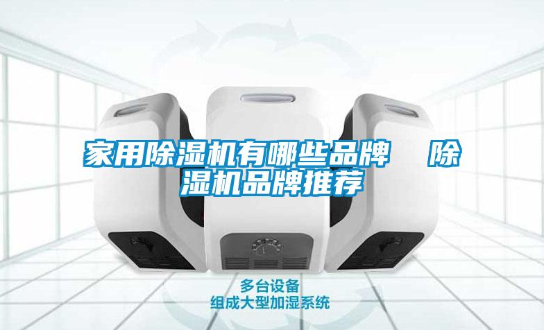 家用除濕機有哪些品牌  除濕機品牌推薦