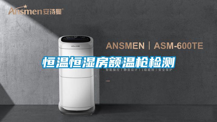 恒溫恒濕房額溫槍檢測