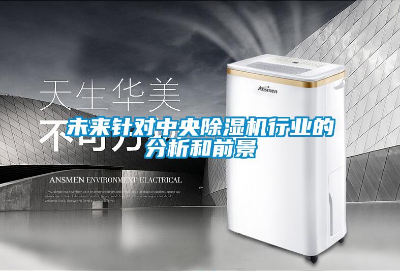 未來針對中央除濕機行業(yè)的分析和前景