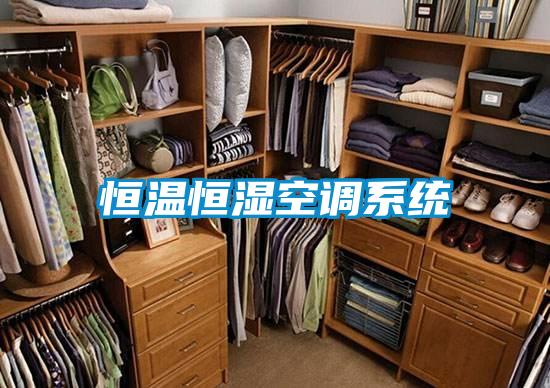 恒溫恒濕空調系統