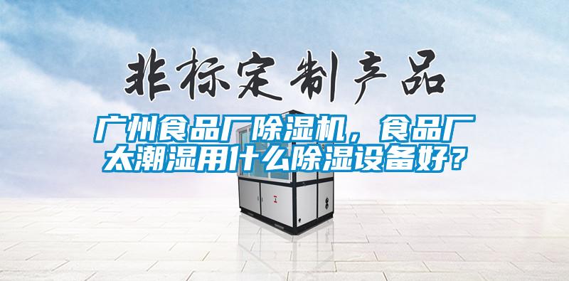廣州食品廠除濕機，食品廠太潮濕用什么除濕設備好？