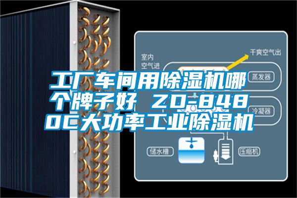 工廠車間用除濕機哪個牌子好 ZD-8480C大功率工業除濕機