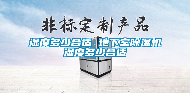 濕度多少合適 地下室除濕機濕度多少合適