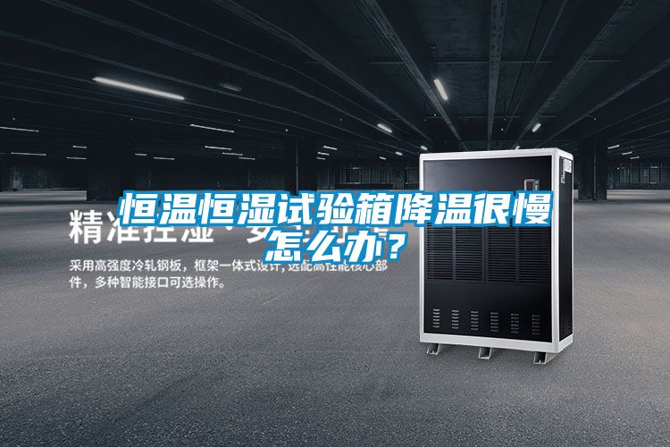 恒溫恒濕試驗箱降溫很慢怎么辦？