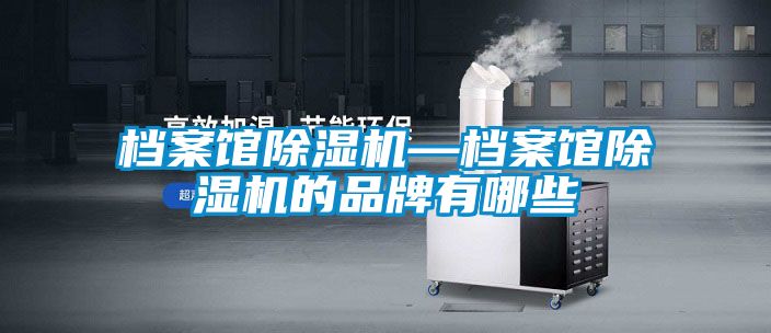 檔案館除濕機—檔案館除濕機的品牌有哪些