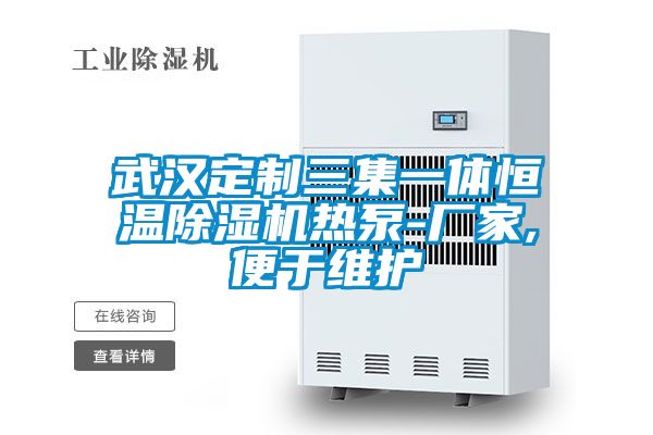 武漢定制三集一體恒溫除濕機熱泵-廠家,便于維護