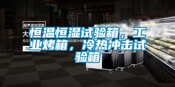 恒溫恒濕試驗箱，工業烤箱，冷熱沖擊試驗箱