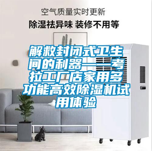 解救封閉式衛生間的利器——考拉工廠店家用多功能高效除濕機試用體驗