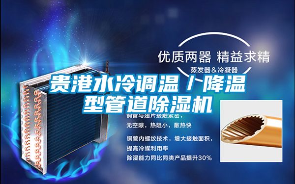 貴港水冷調溫／降溫型管道除濕機