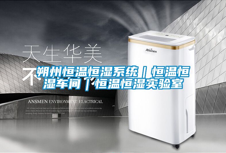 朔州恒溫恒濕系統｜恒溫恒濕車間｜恒溫恒濕實驗室