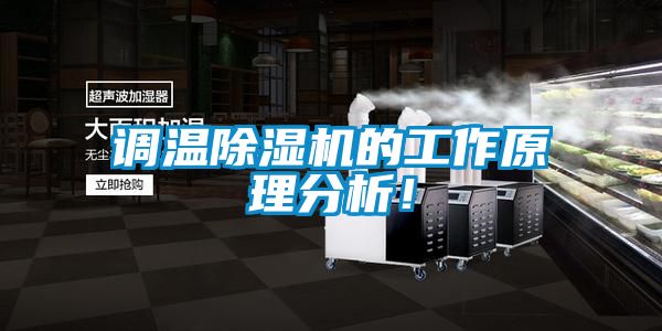 調(diào)溫除濕機(jī)的工作原理分析！
