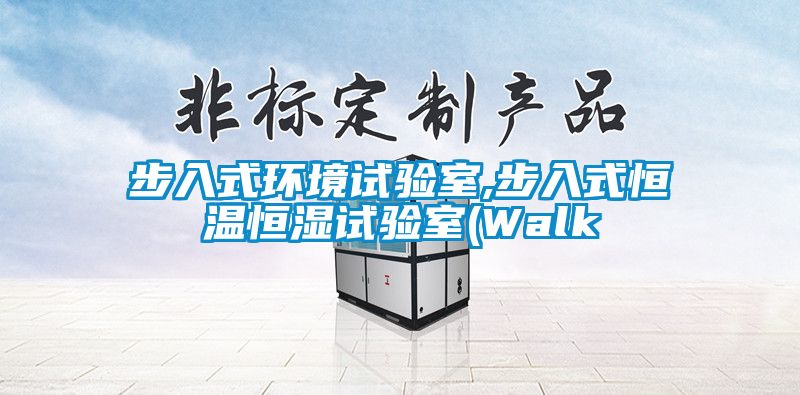 步入式環(huán)境試驗室,步入式恒溫恒濕試驗室(Walk