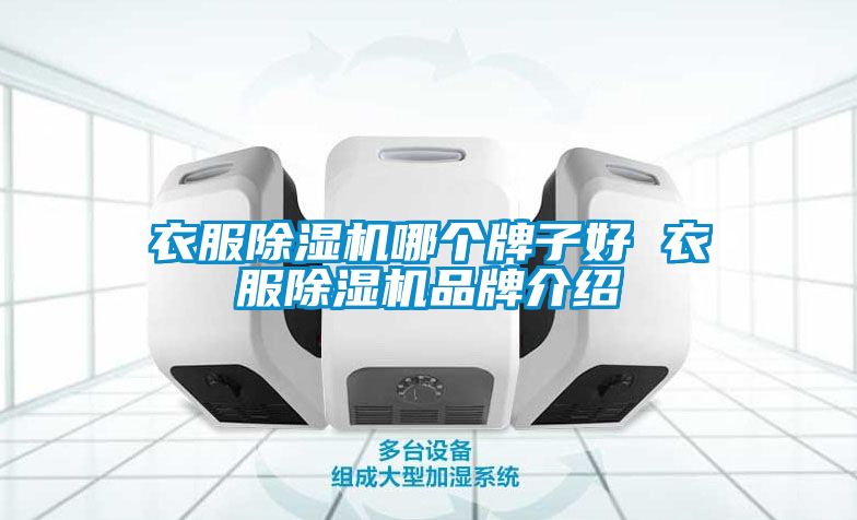 衣服除濕機哪個牌子好 衣服除濕機品牌介紹