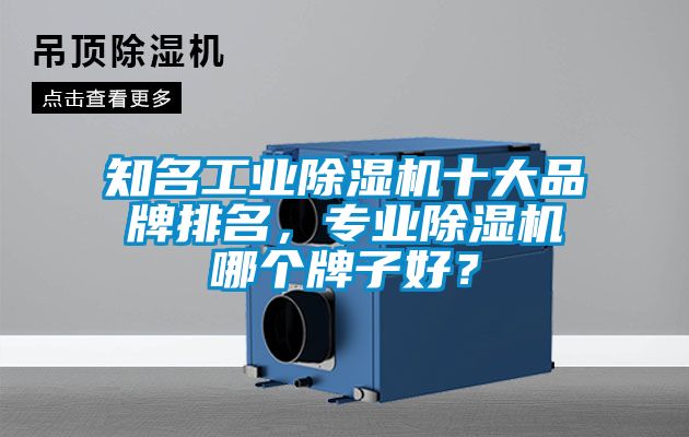 知名工業除濕機十大品牌排名，專業除濕機哪個牌子好？