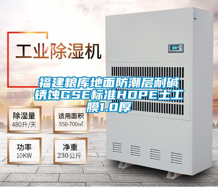 福建糧庫地面防潮層耐堿銹蝕GSE標(biāo)準(zhǔn)HDPE土工膜1.0厚