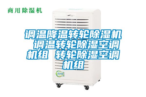 調溫降溫轉輪除濕機 調溫轉輪除濕空調機組 轉輪除濕空調機組